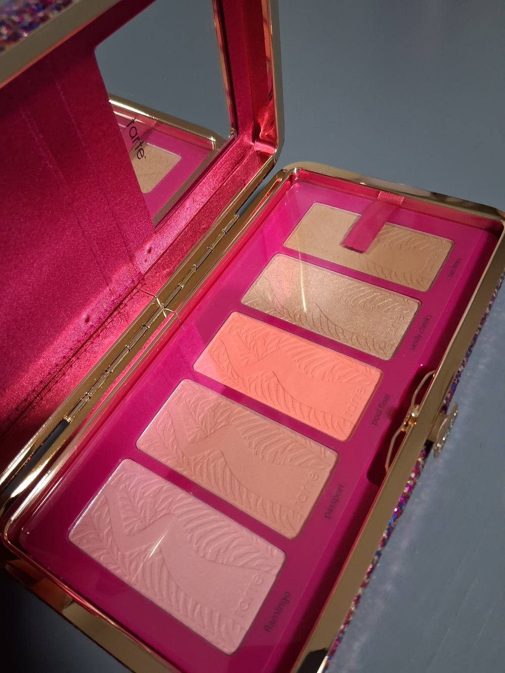 tarte Life Of The Party Blush Palette & Clutch